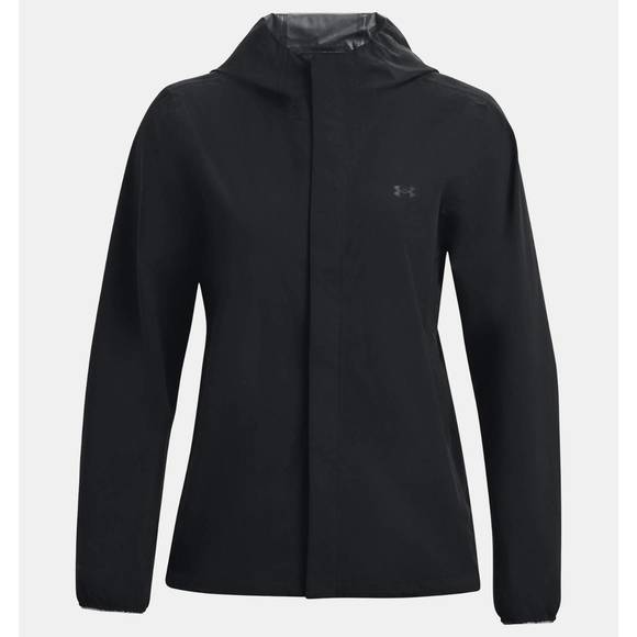 NEW UNDER ARMOUR cloudstrike stretch jacket in black/pitch gray - Picture 3 of 4